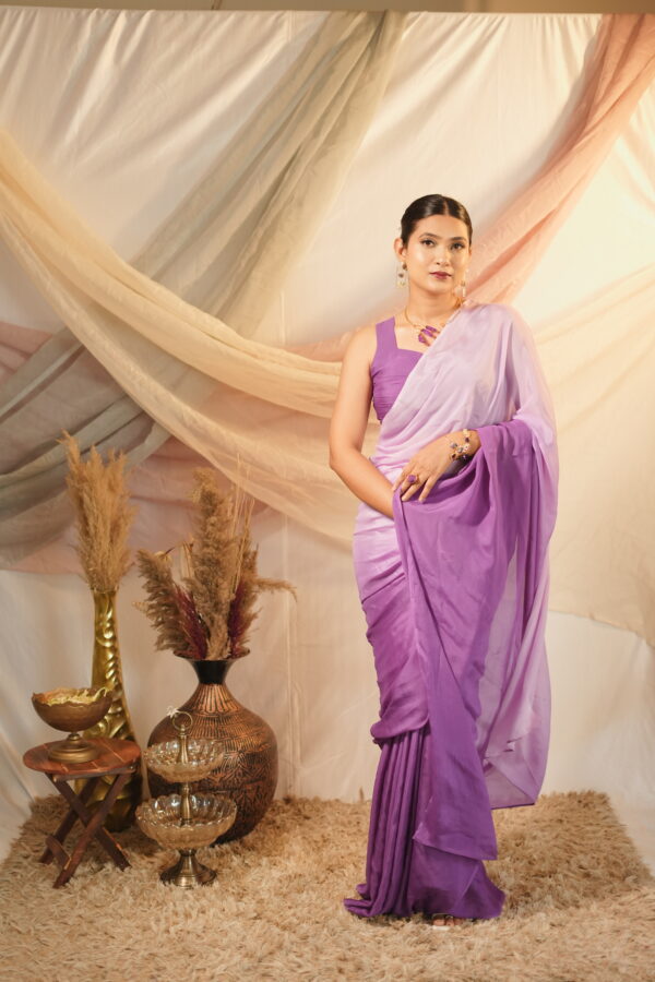 Amethyst Saree - Image 2