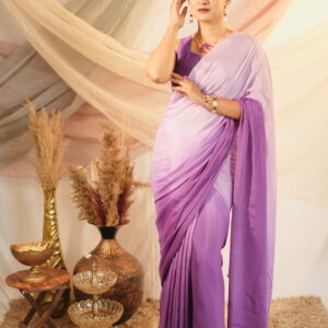 Amethyst Saree