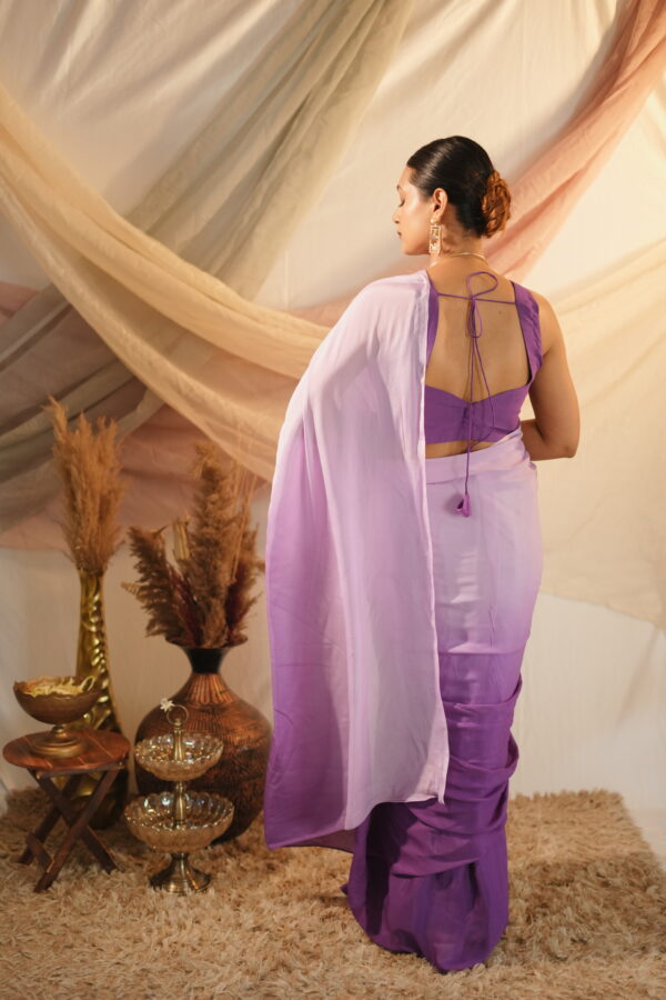 Amethyst Saree - Image 6