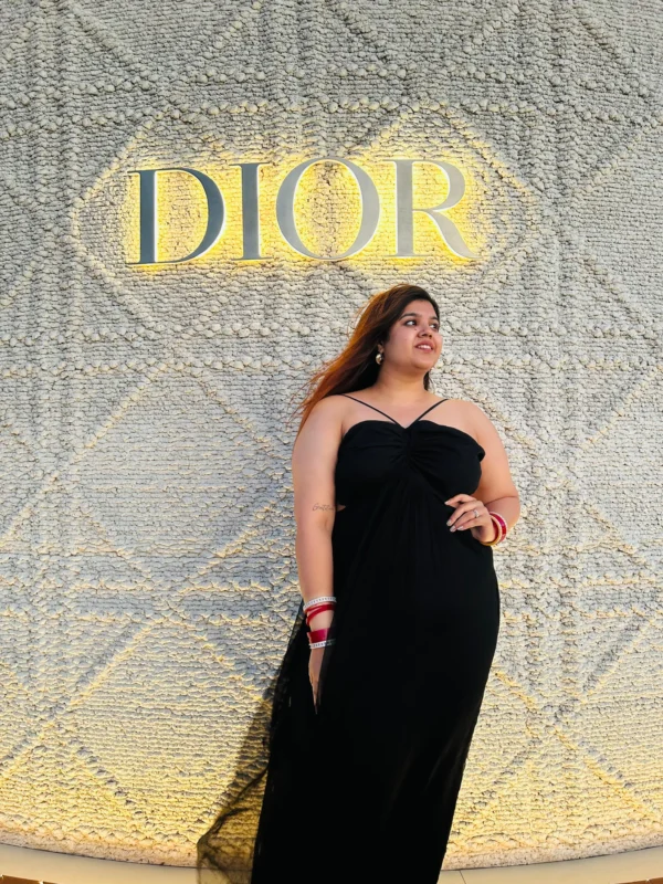 Black Maxi Dress by Noor By Muskaan