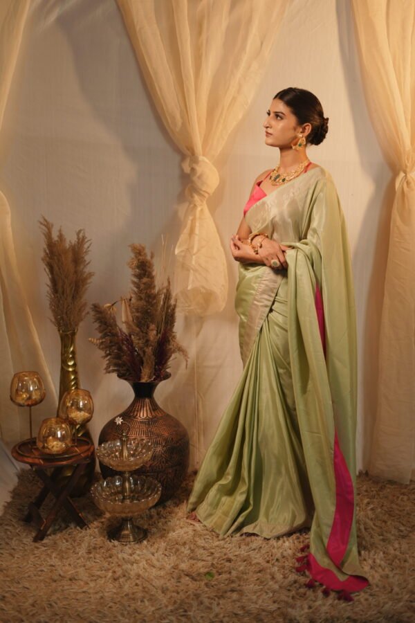 Sage Saree - Image 3