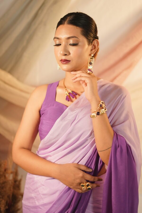 Amethyst Saree - Image 3