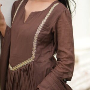 Deep Brown Colour suit