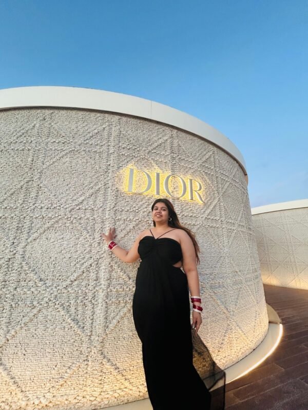 Black Celestial Maxi Dress - Image 3