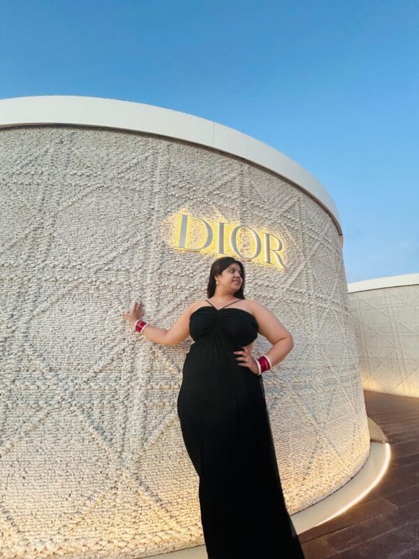 Black Celestial Maxi Dress - Image 5