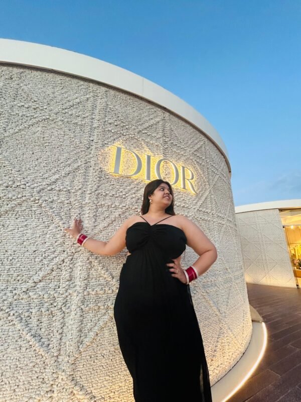 Black Celestial Maxi Dress - Image 7