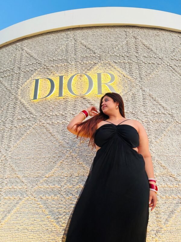 Black Celestial Maxi Dress - Image 6