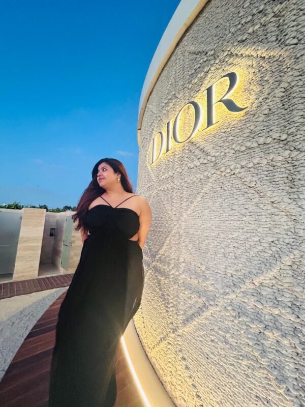 Black Celestial Maxi Dress - Image 9
