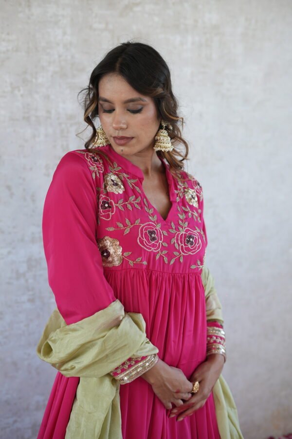 hot pink anarkali dress 25_add